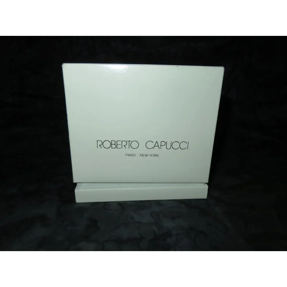 Roberto Capucci Made in France Frosted Crystal Glass Atomizer Spray Bottle